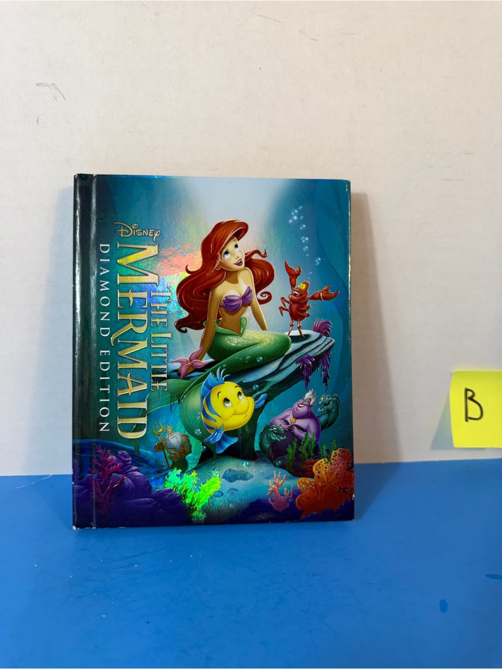 Disney The Little Mermaid Hardcover — Teal, Green, Purple, Blue Cover